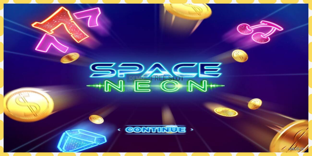 Demo slot Space Neon free and without registration, picture - 1