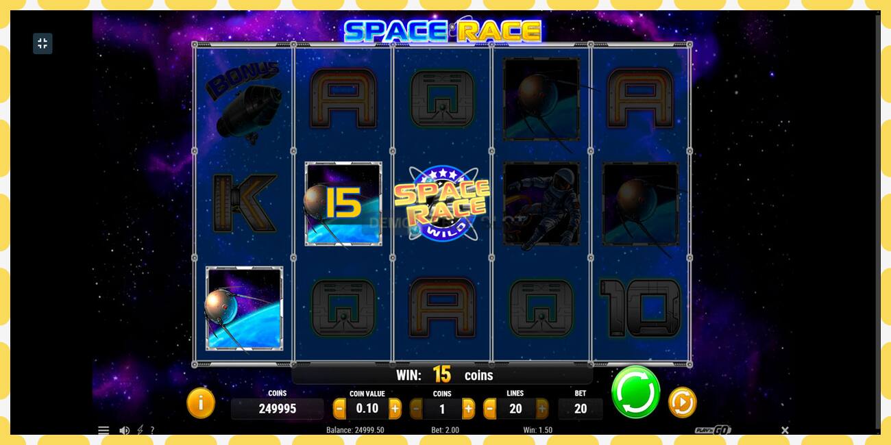 Demo slot Space Race free and without registration, picture - 1