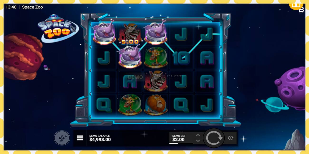 Demo slot Space Zoo free and without registration, picture - 1