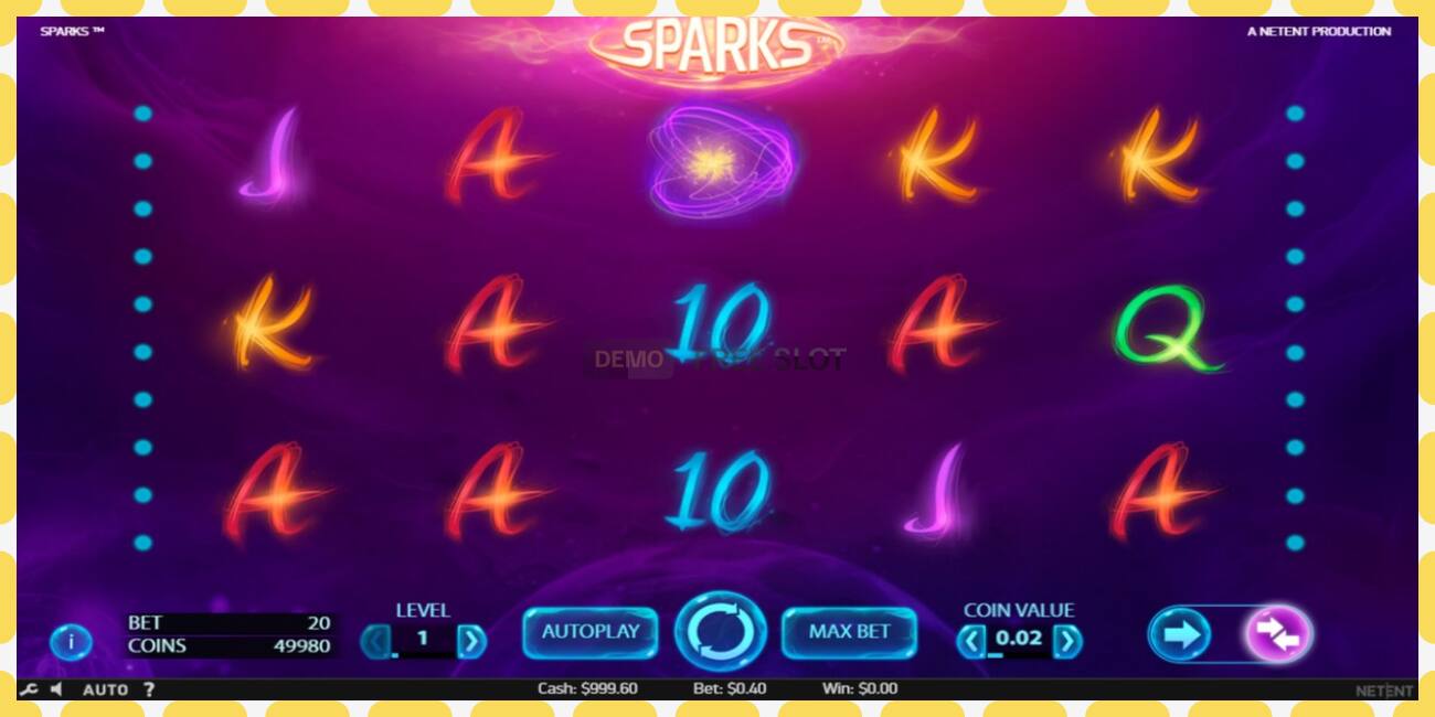 Demo slot Sparks free and without registration, picture - 1