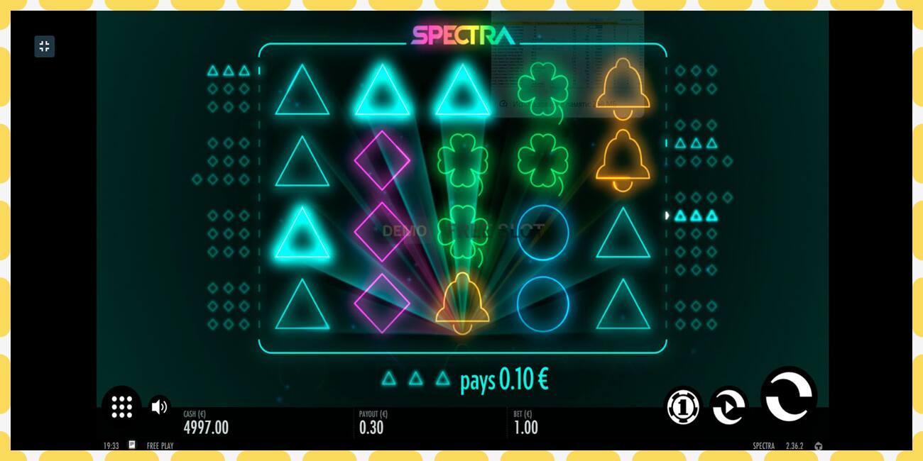 Demo slot Spectra free and without registration, picture - 1