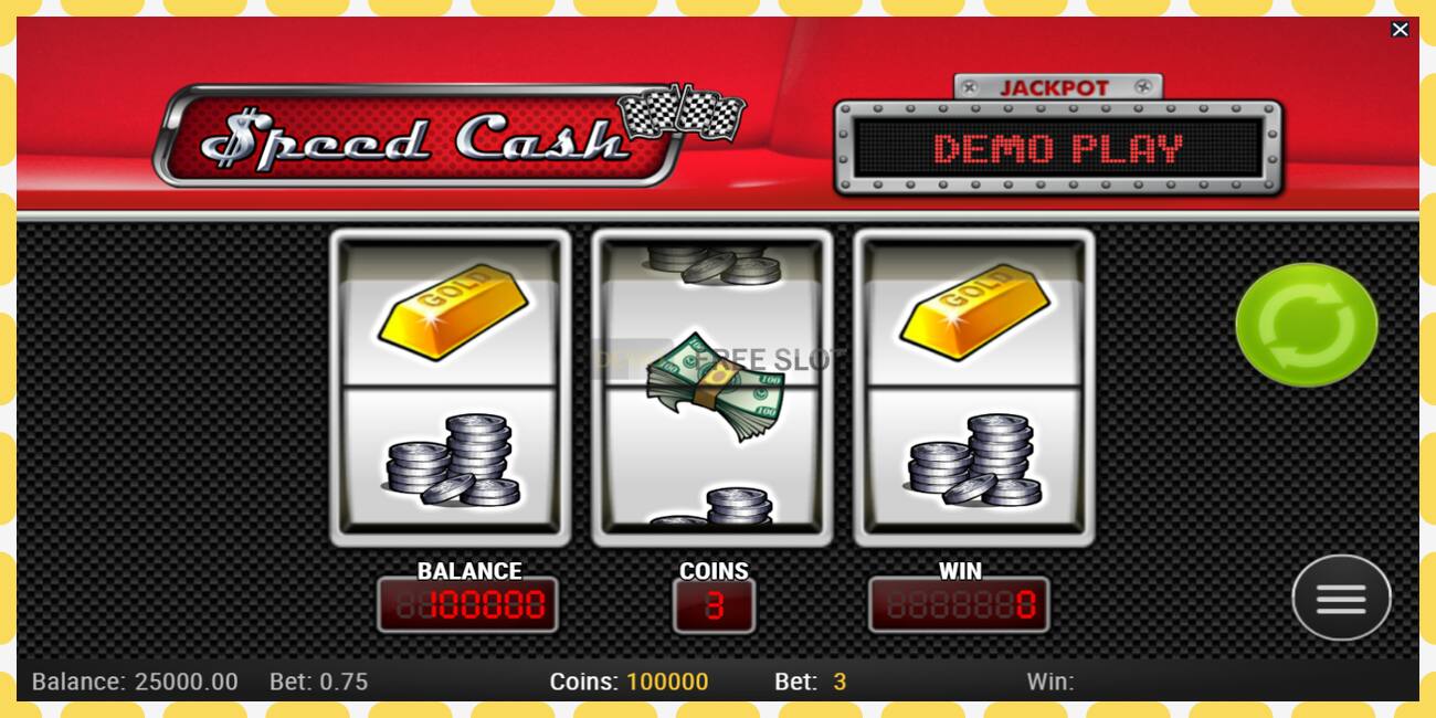 Demo slot Speed Cash free and without registration, picture - 1