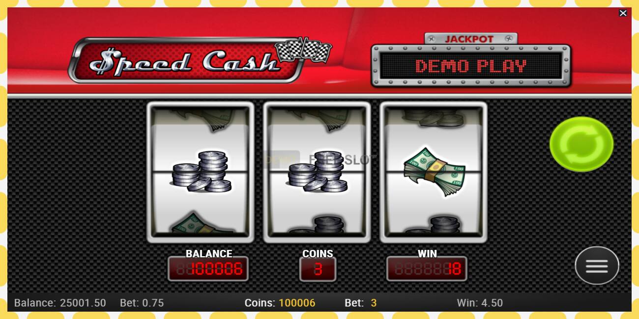 Demo slot Speed Cash free and without registration, picture - 1