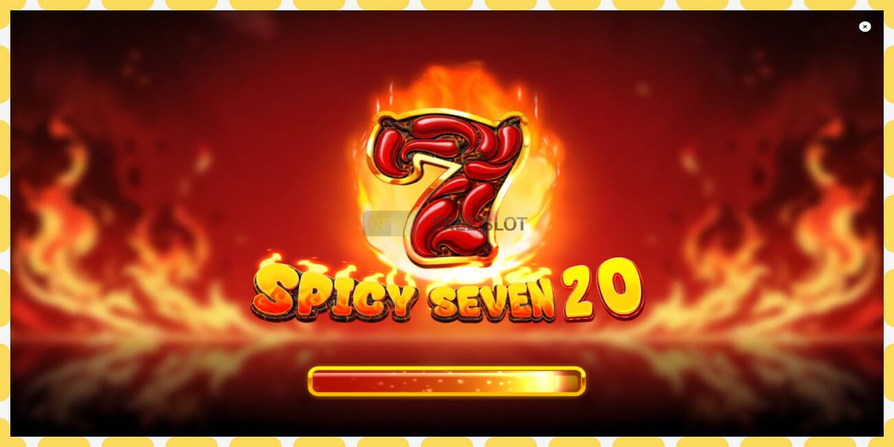 Demo slot Spicy Seven 20 free and without registration, picture - 1