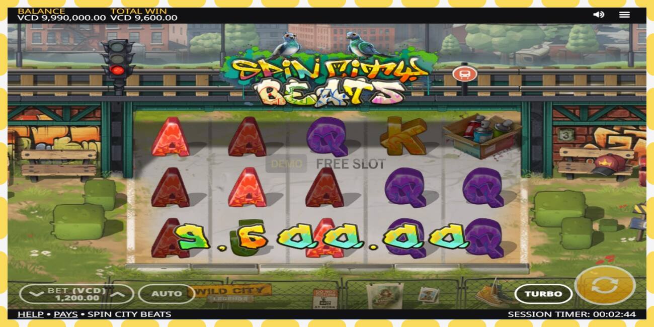 Demo slot Spin City Beats free and without registration, picture - 1