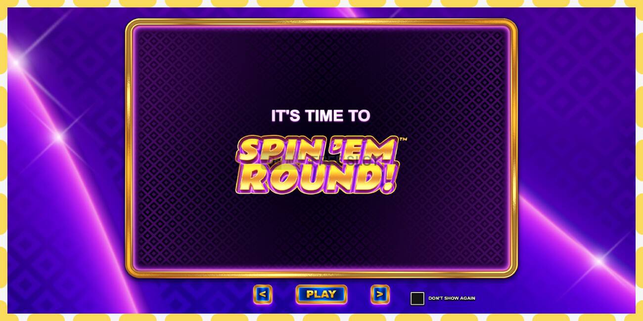 Demo slot Spin Em Round free and without registration, picture - 1