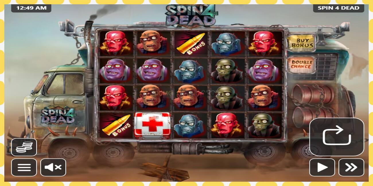 สล็อตสาธิต Spin4Dead ฟรีและไม่ต้องลงทะเบียน, รูปภาพ - 1