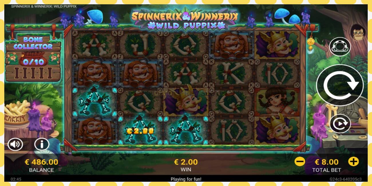 Demo slot Spinnerix & Winnerix: Wild Puppix free and without registration, picture - 1