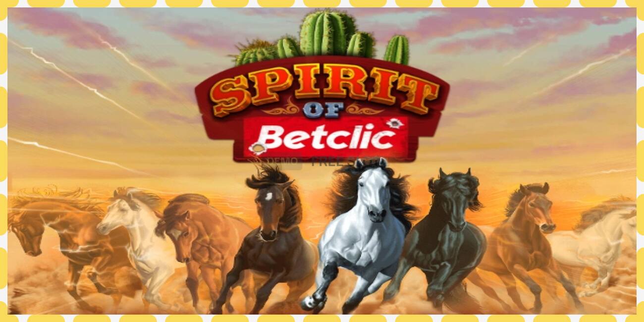 Slot dimostrativo Spirit of Betclic gratuito e senza registrazione, immagine - 1