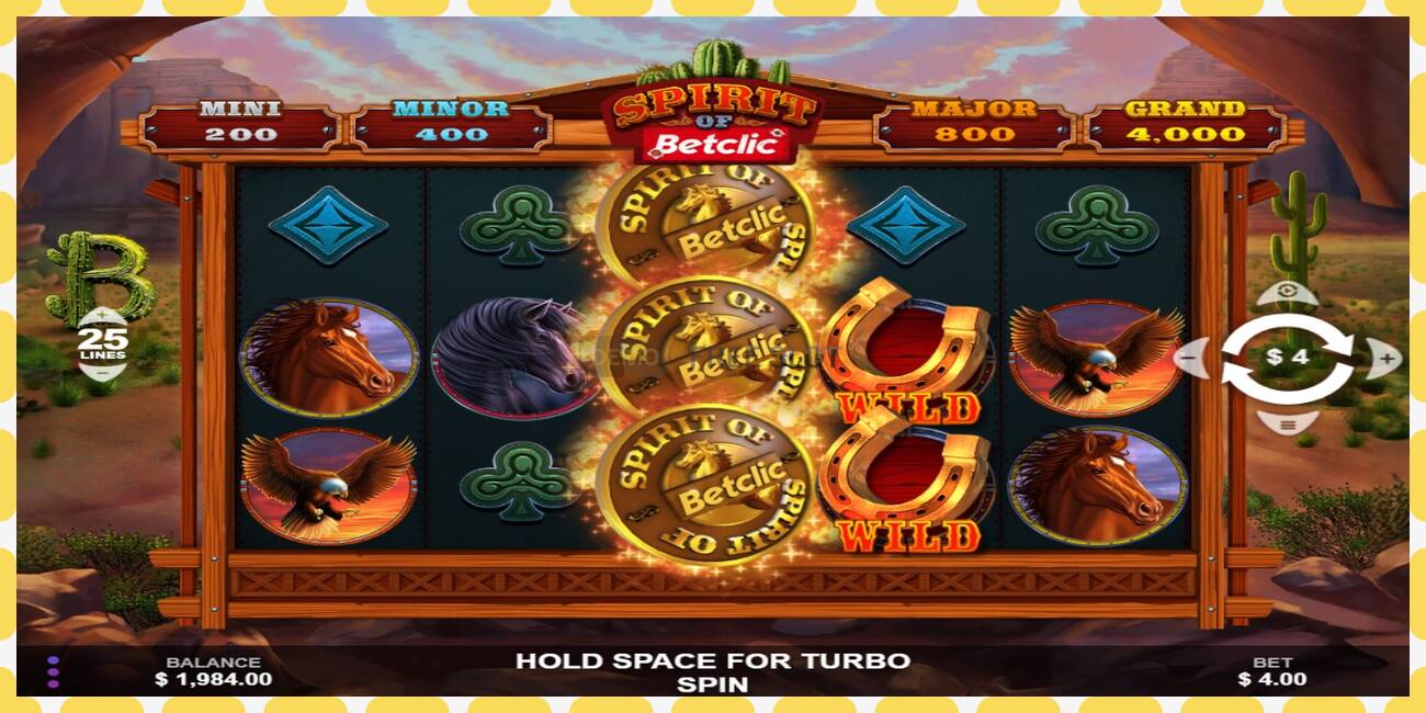 Slot dimostrativo Spirit of Betclic gratuito e senza registrazione, immagine - 1