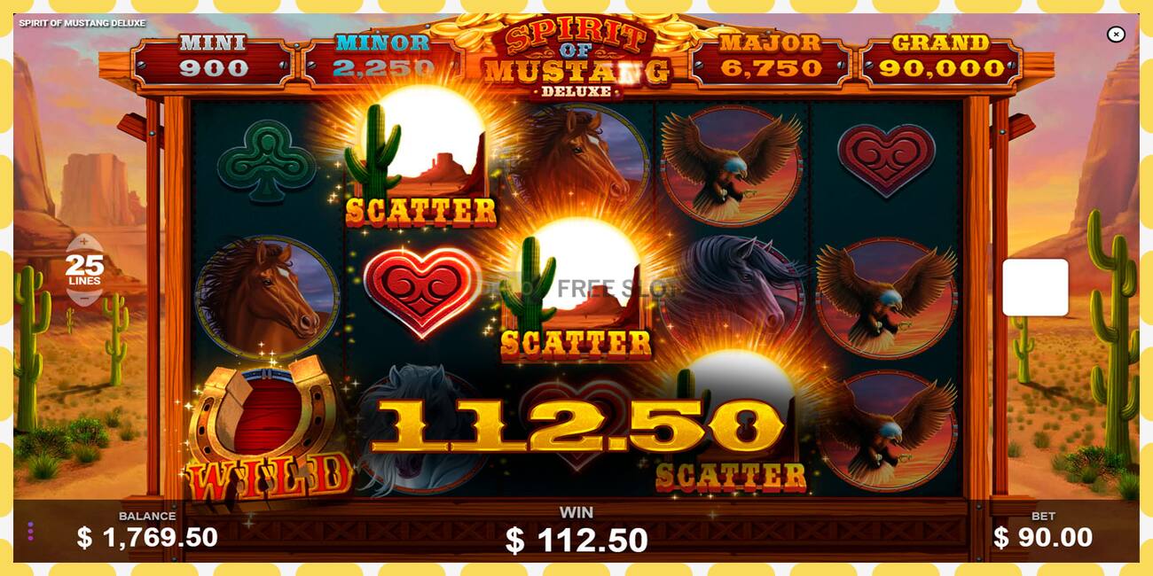 Demo slot Spirit of Mustang Deluxe නොමිලේ සහ ලියාපදිංචියකින් තොරව, පින්තූරය - 1