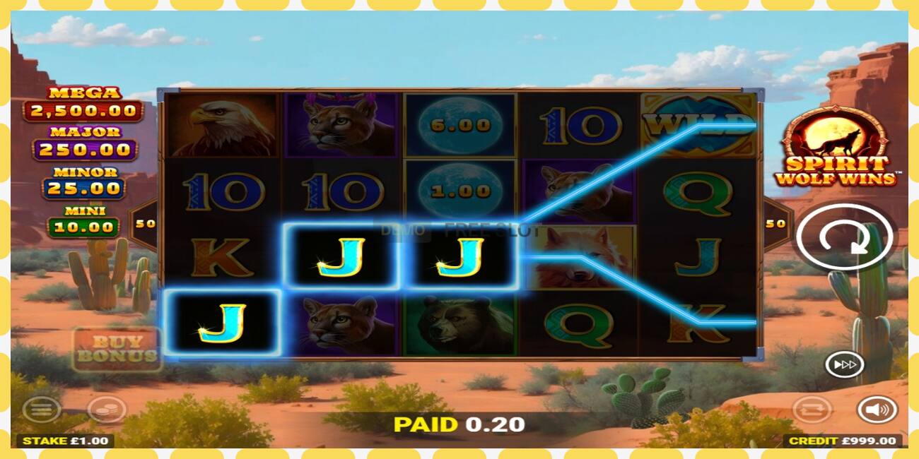 Slot dimostrativo Spirit Wolf Wins gratuito e senza registrazione, immagine - 1