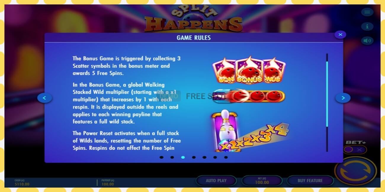 Demo slot Split Happens free and without registration, picture - 1