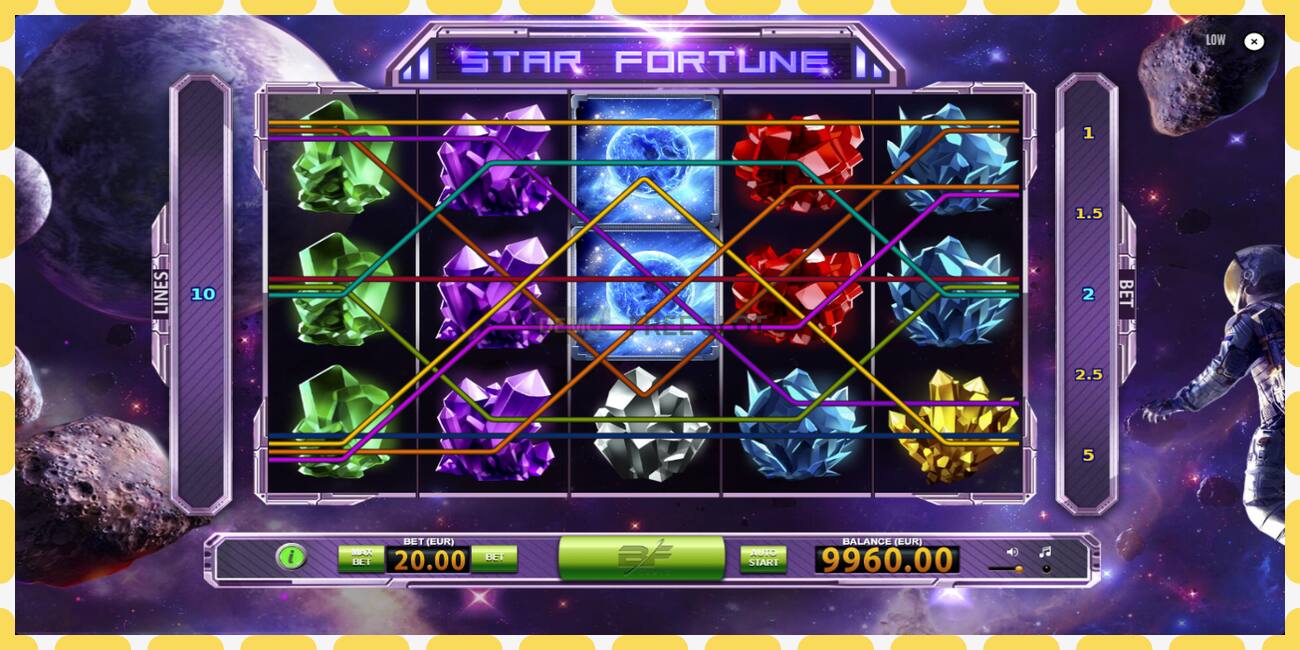 Demo slot Star Fortune free and without registration, picture - 1