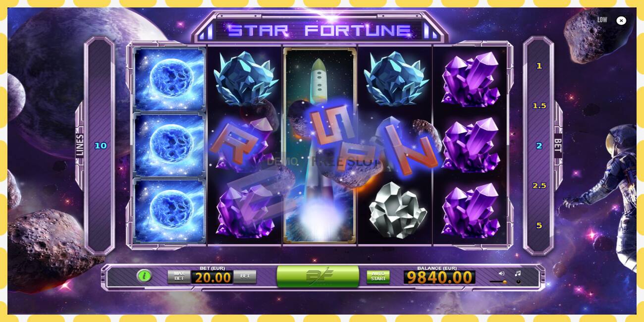 Demo slot Star Fortune free and without registration, picture - 1