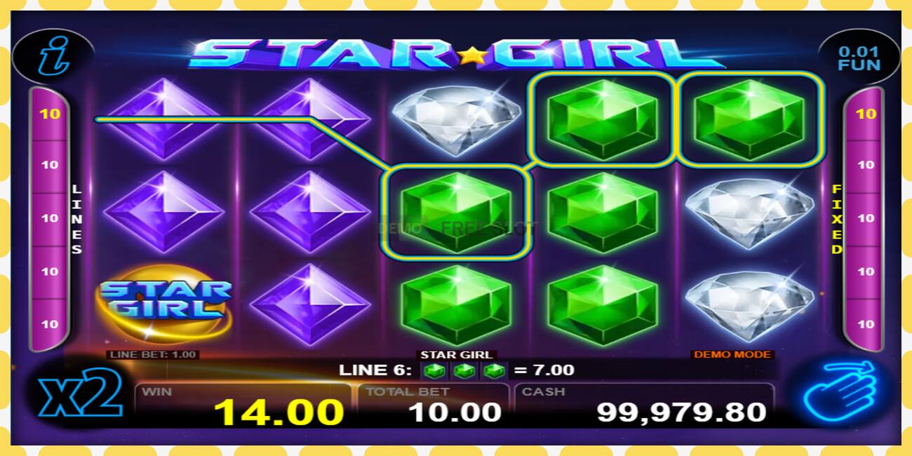 Demo slot Star Girl free and without registration, picture - 1