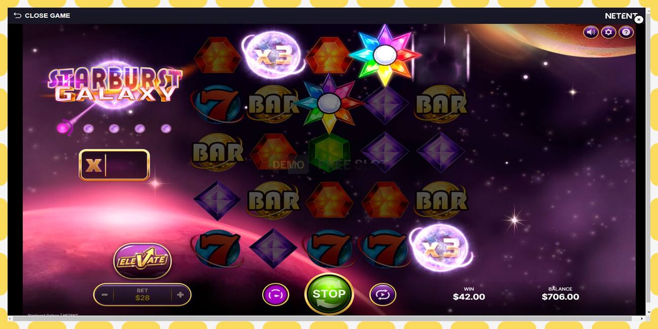 Demo slot Starburst Galaxy free and without registration, picture - 1