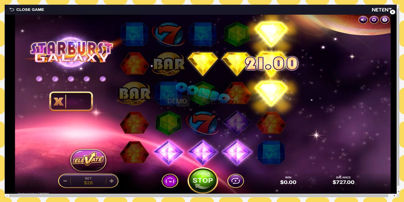 Demo slot Starburst Galaxy free and without registration, picture - 1