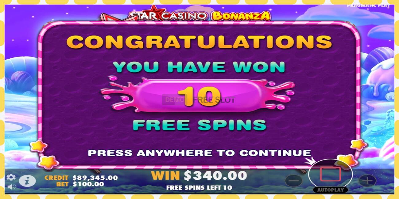 Demo slot Starcasino Bonanza free and without registration, picture - 1