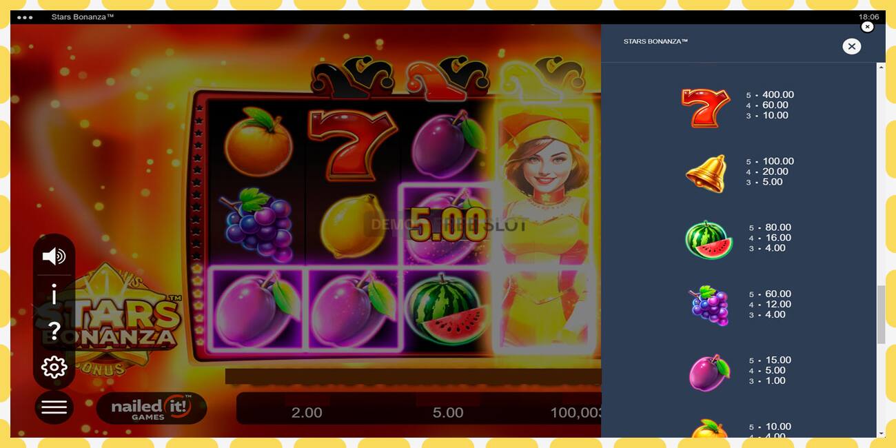 Slot demo Stars Bonanza gratuit și fără înregistrare, imagine - 1