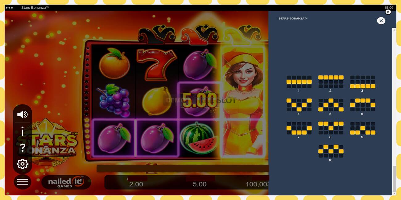 Slot demo Stars Bonanza gratuit și fără înregistrare, imagine - 1