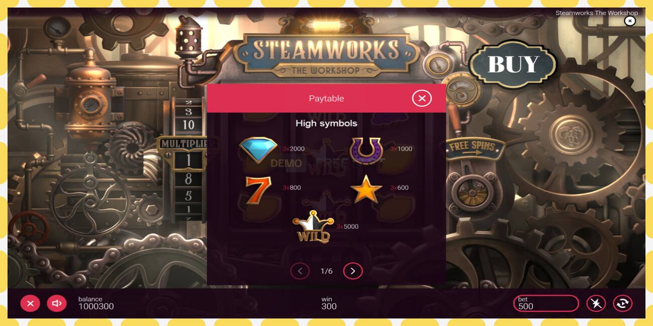 Demo slot Steamworks - The Workshop free and without registration, picture - 1