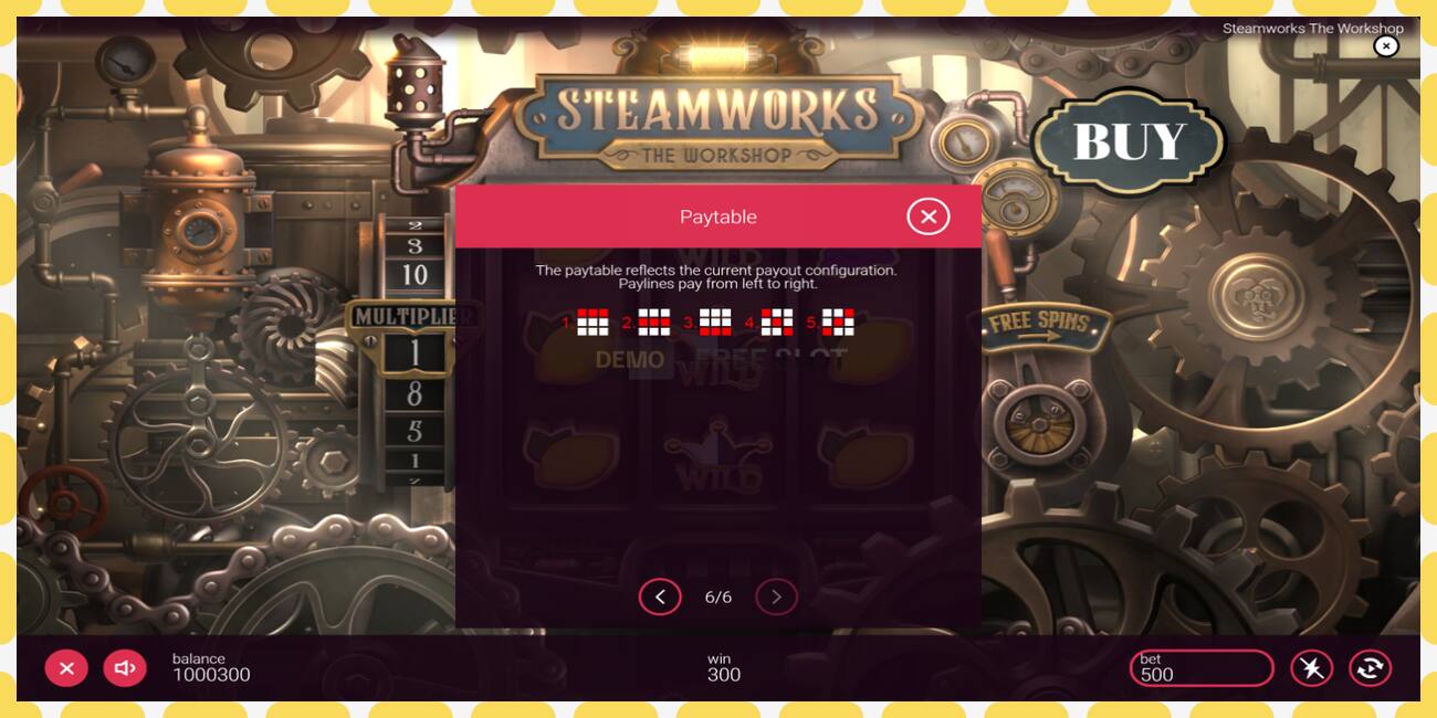 Demo slot Steamworks - The Workshop free and without registration, picture - 1