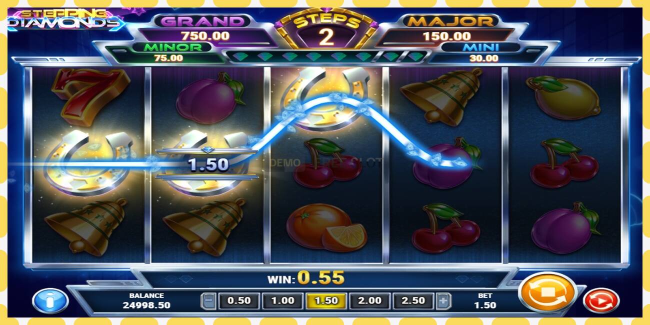 Demo slot Stepping Diamonds free and without registration, picture - 1