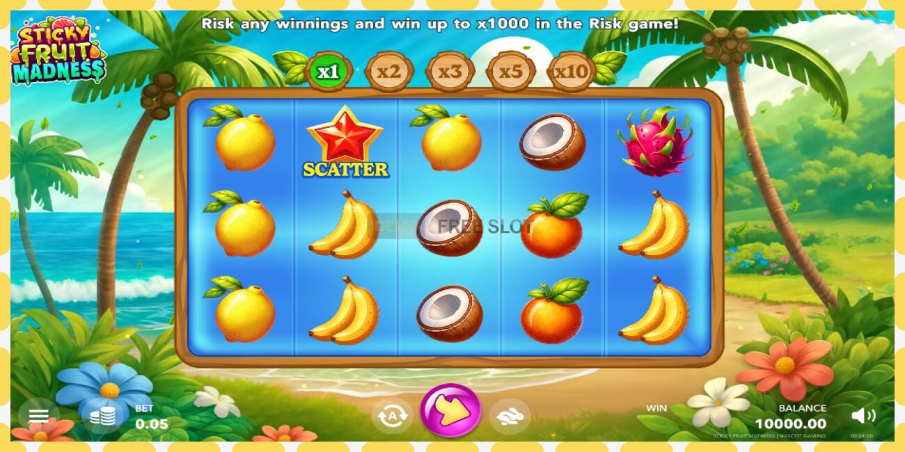 Demo slot Sticky Fruit Madness free and without registration, picture - 1