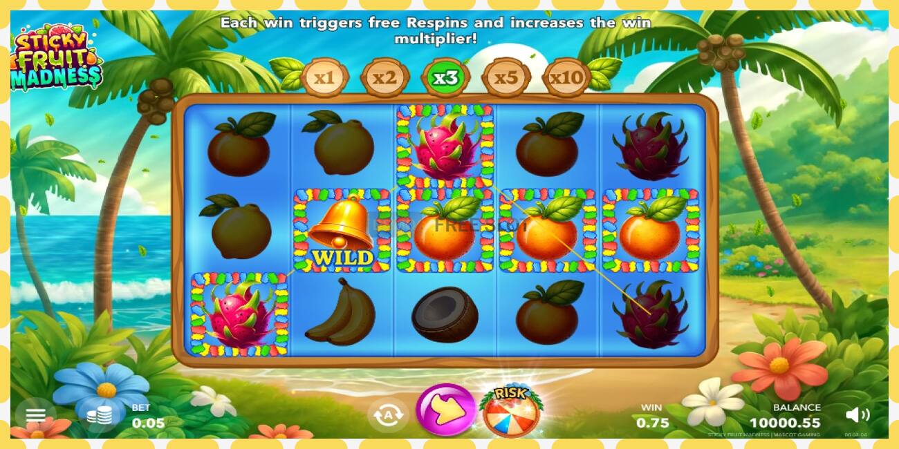 Demo slot Sticky Fruit Madness free and without registration, picture - 1