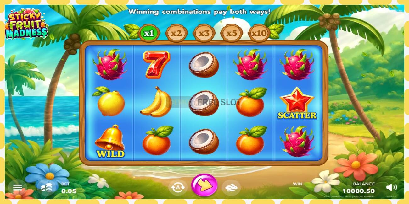 Demo slot Sticky Fruit Madness free and without registration, picture - 1