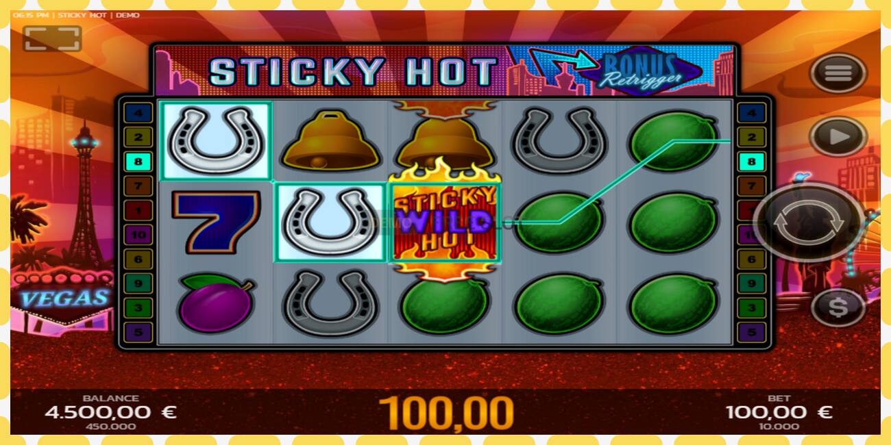 Demo slot Sticky Hot free and without registration, picture - 1