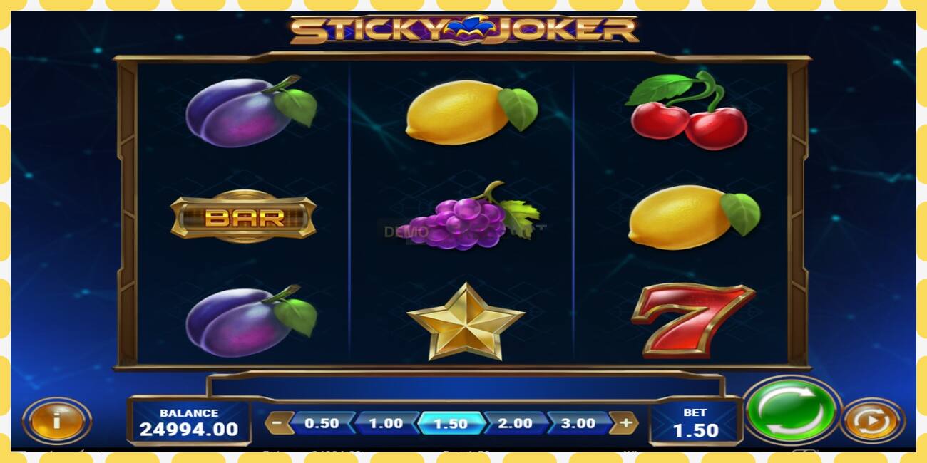 Slot demo Sticky Joker gratuit și fără înregistrare, imagine - 1