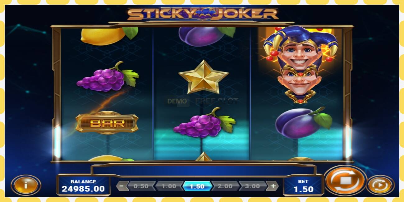 Slot demo Sticky Joker gratuit și fără înregistrare, imagine - 1