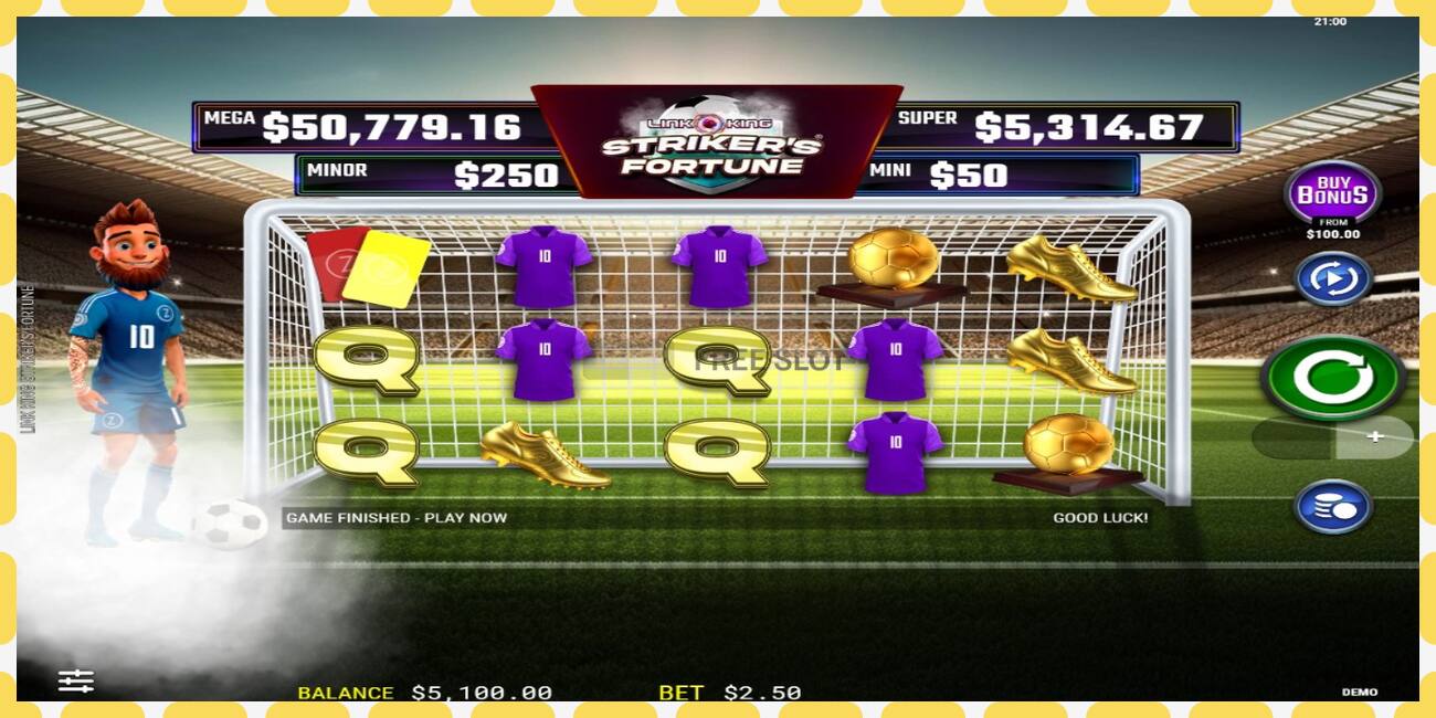 Demo slot Strikers Fortune free and without registration, picture - 1