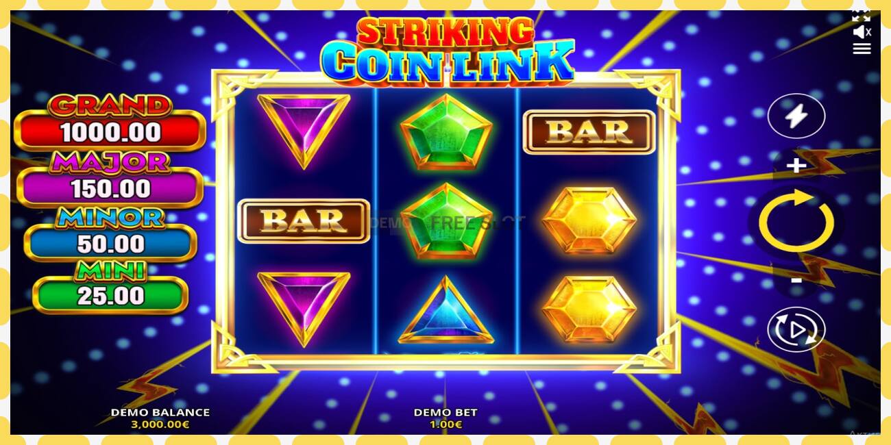 Slot demo Striking Coin Link gratuit și fără înregistrare, imagine - 1