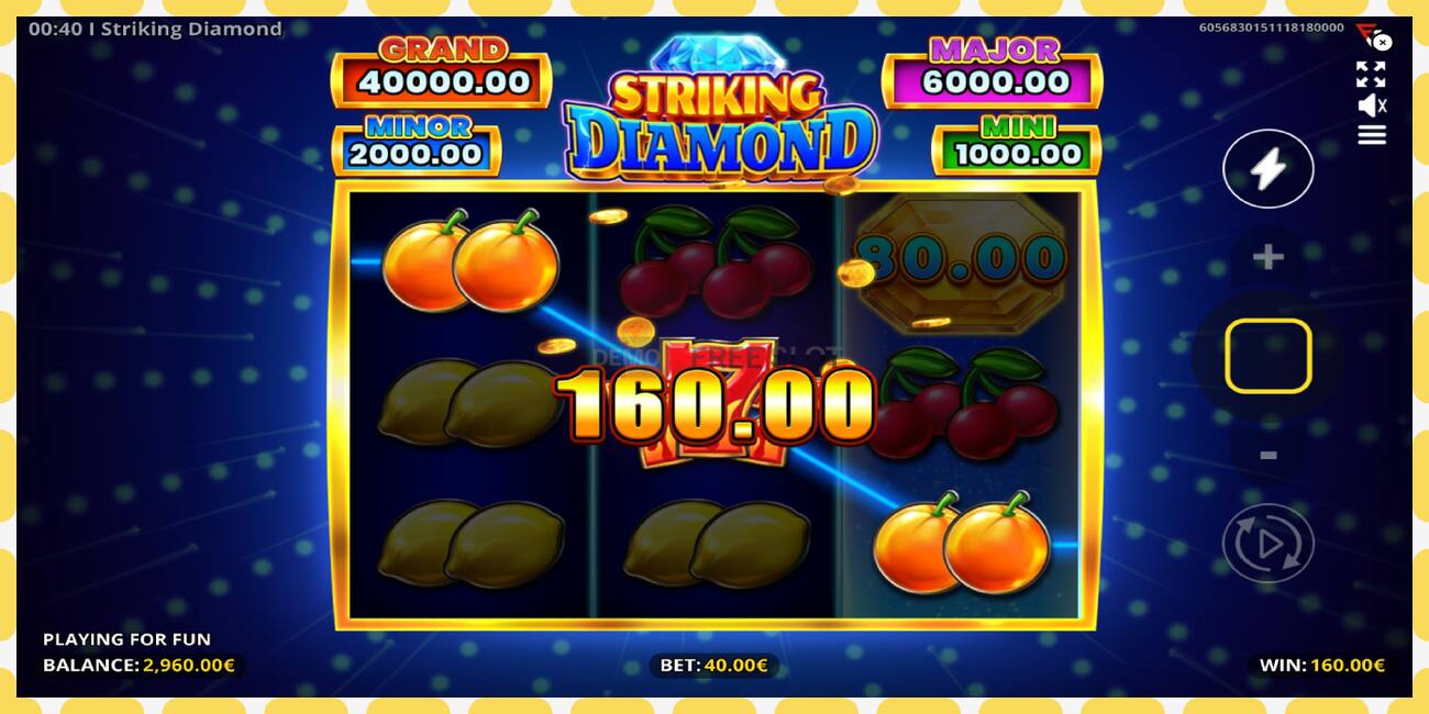 Ranura de demostración Striking Diamond gratis y sin registro, imagen - 1