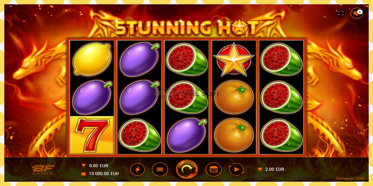 Demo slot Stunning Hot free and without registration, picture - 1