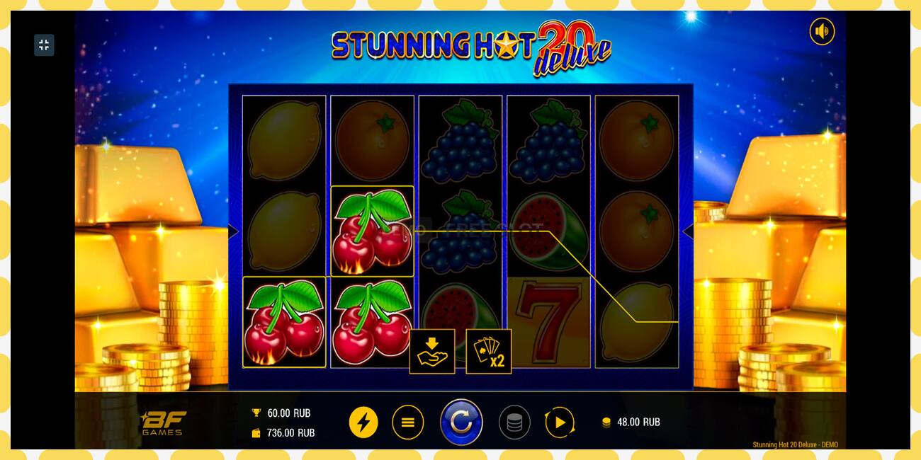 Demo slot Stunning Hot 20 Deluxe free and without registration, picture - 1