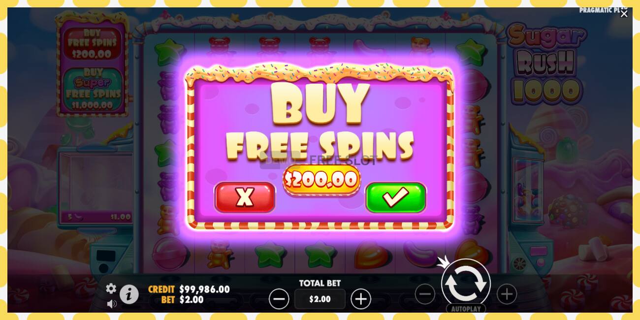 Demo slot Sugar Rush 1000 free and without registration, picture - 1