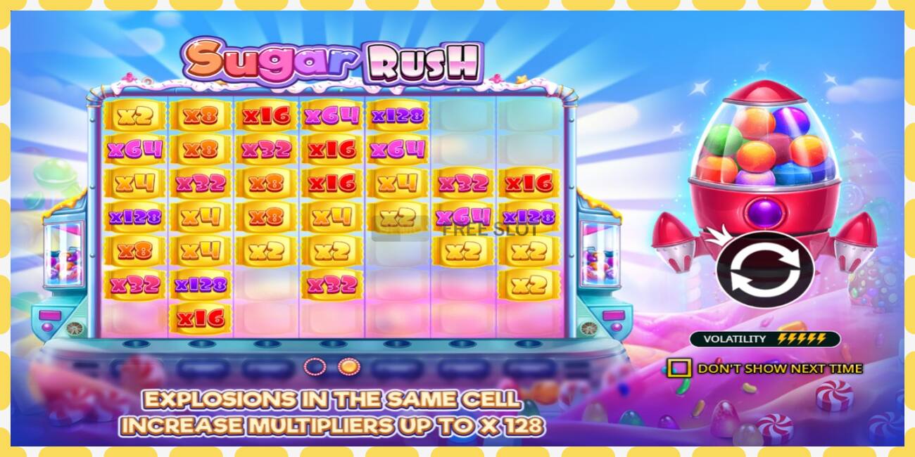 Demo slot Sugar Rush free and without registration, picture - 1