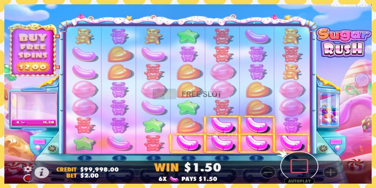 Demo slot Sugar Rush free and without registration, picture - 1