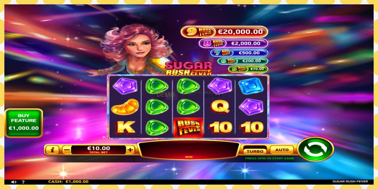 Demo slot Sugar Rush Fever free and without registration, picture - 1