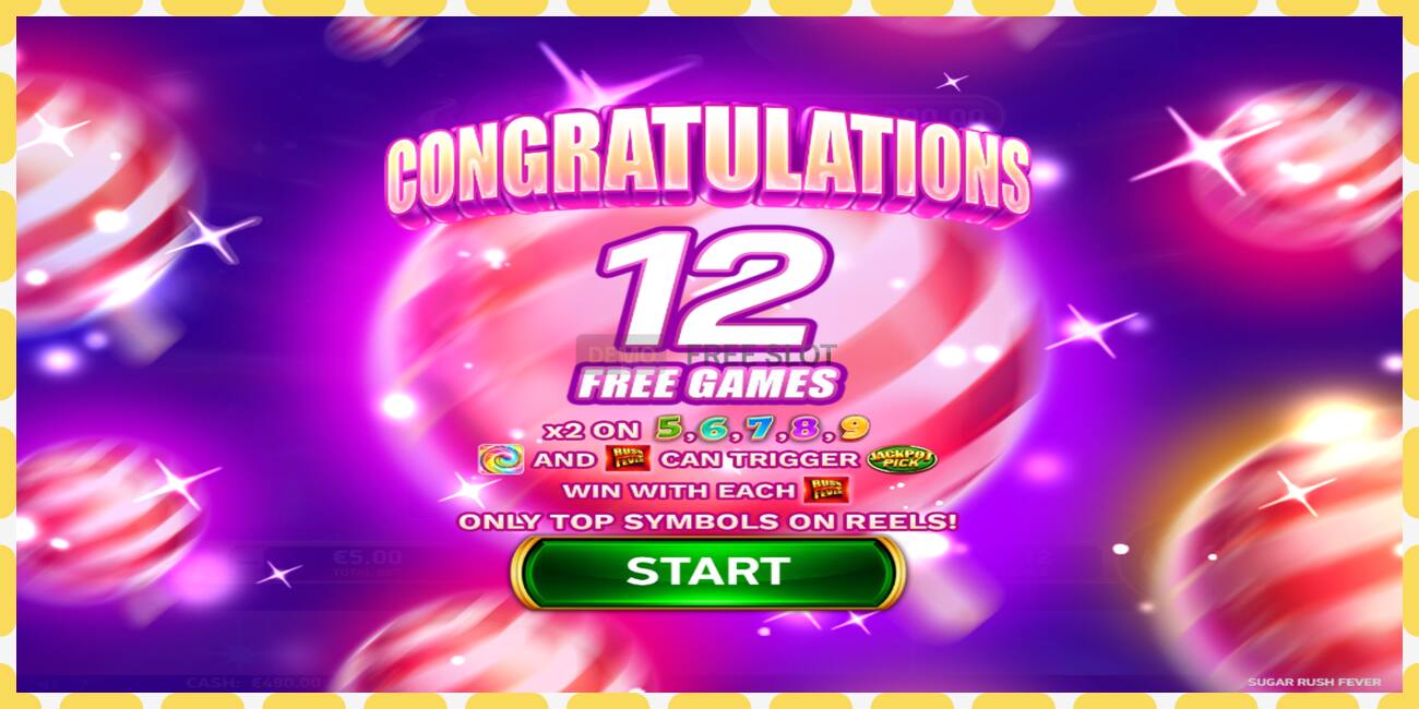 Demo slot Sugar Rush Fever free and without registration, picture - 1