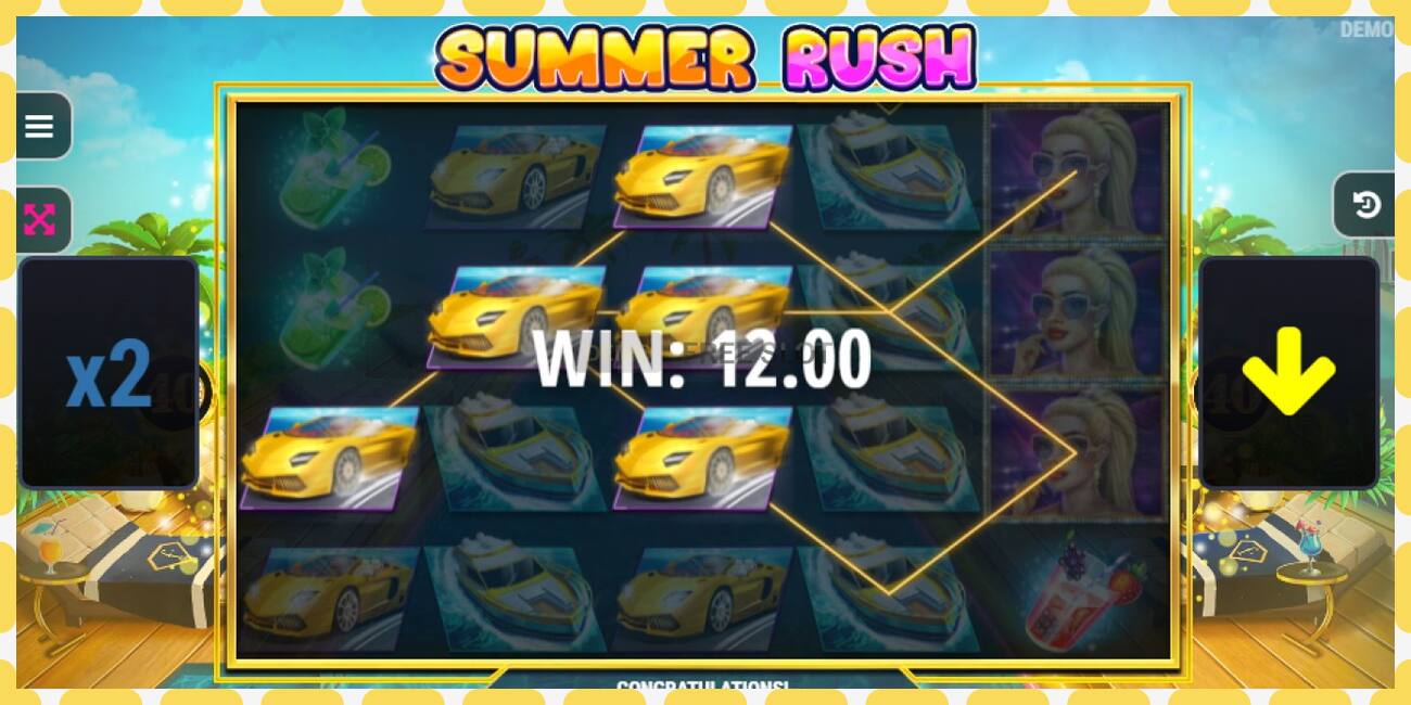 Demo slot Summer Rush free and without registration, picture - 1