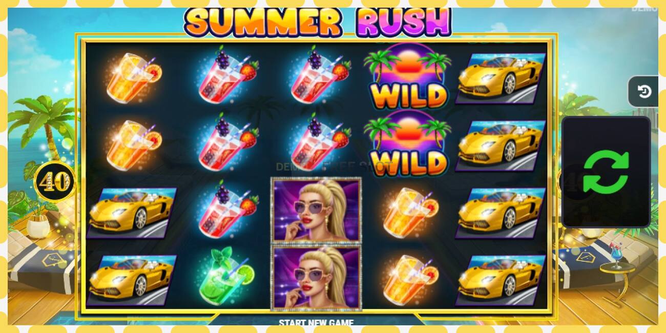 Demo slot Summer Rush free and without registration, picture - 1