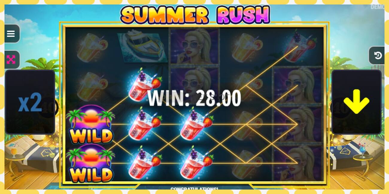 Demo slot Summer Rush free and without registration, picture - 1