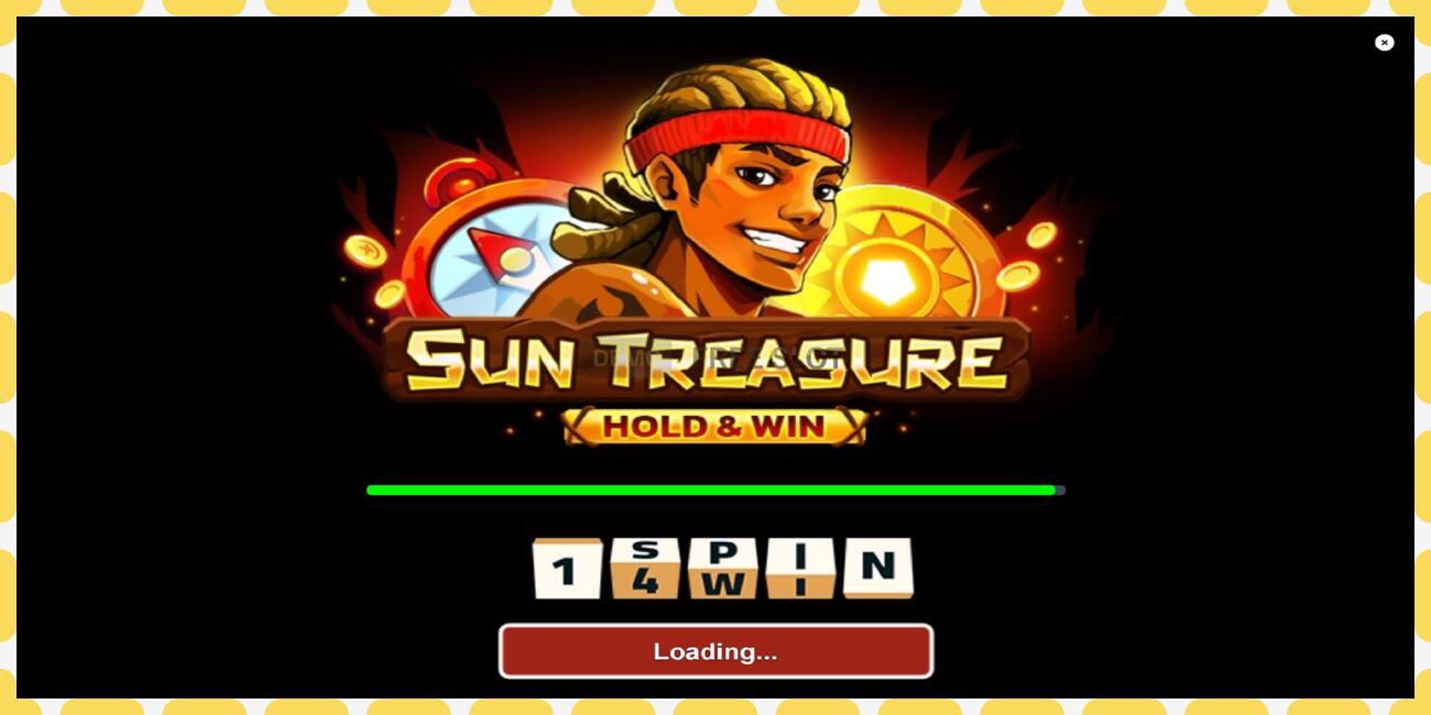 დემო სლოტი Sun Treasure Hold & Win უფასო და რეგისტრაციის გარეშე, სურათი - 1