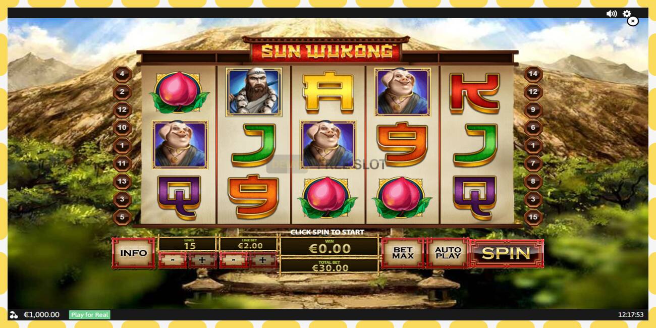 Demo slot Sun Wukong free and without registration, picture - 1