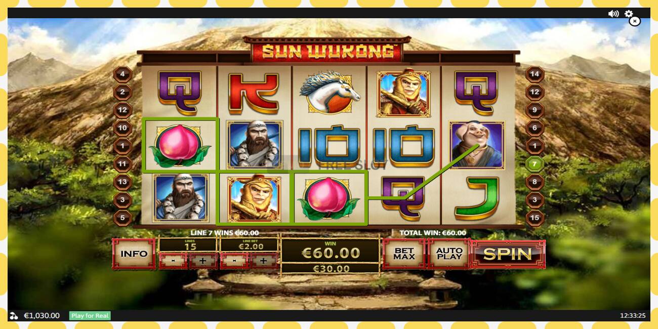 Demo slot Sun Wukong free and without registration, picture - 1